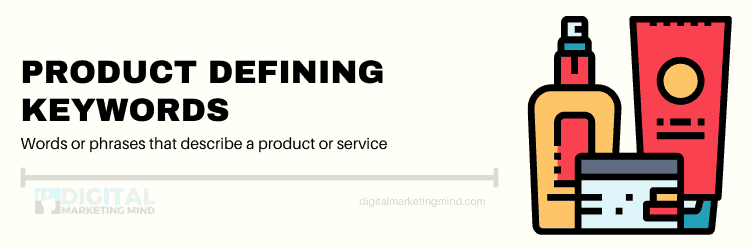 Product defining keywords in Tamil